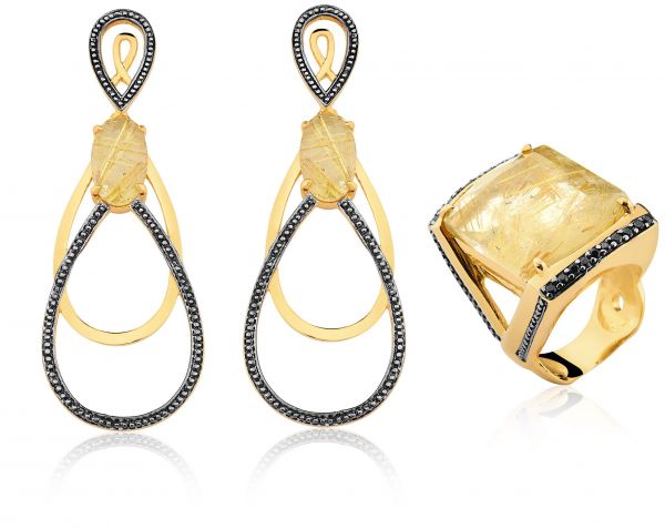 Conjunto 491 : Anel e Brinco