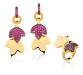 Conjunto 065: Anel e Brincos.